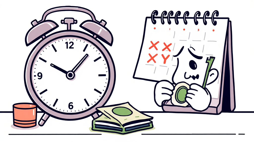 티빙 해지 시 유의사항 (illustration 스타일)