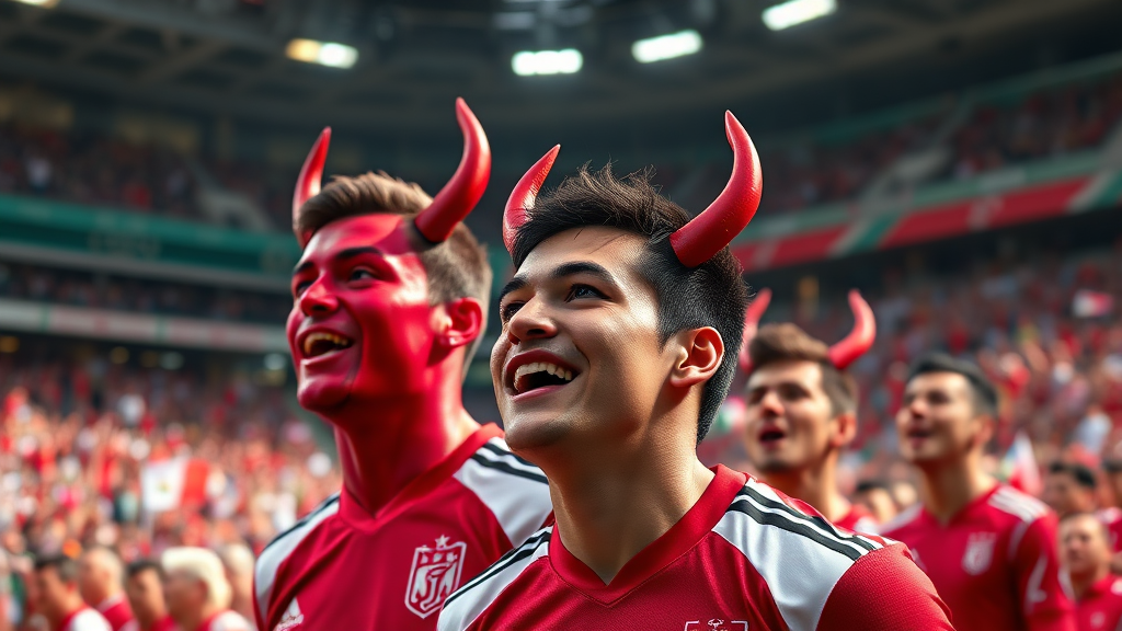 한국 경기 일정 및 장소 (realistic 스타일)