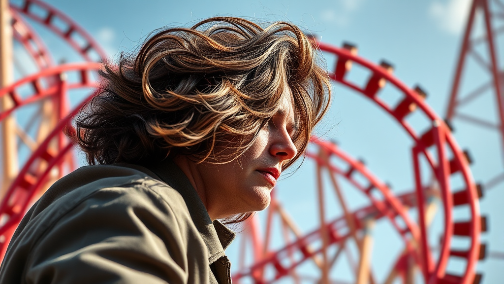 최근 주가 급등락, 왜 그랬을까? (realistic 스타일)