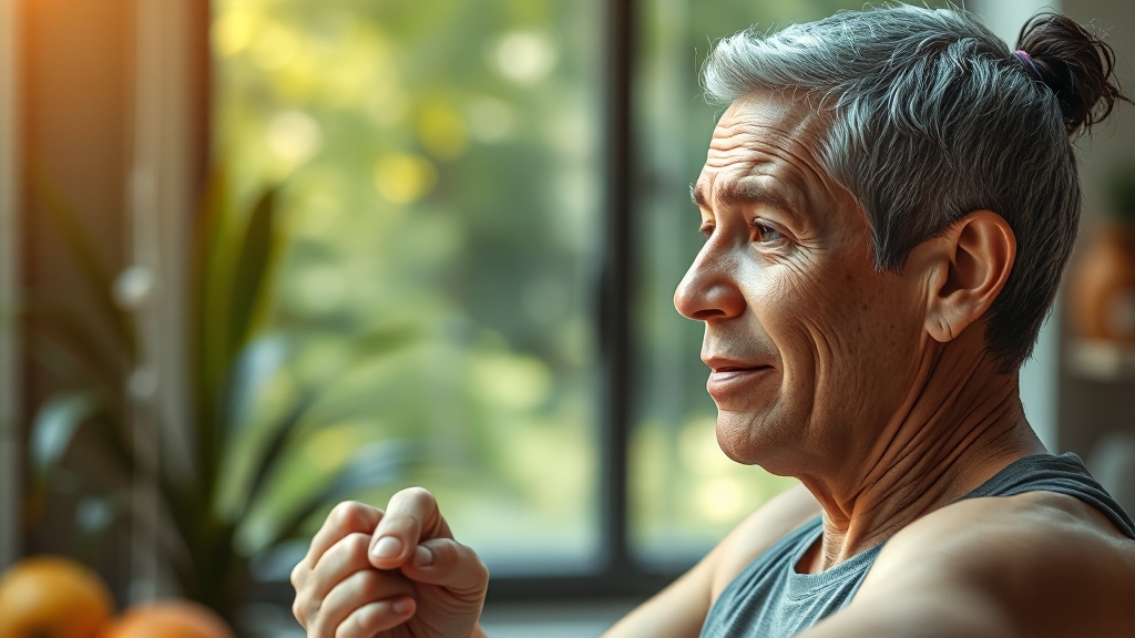 운동, 뇌에 미치는 영향 (realistic 스타일)