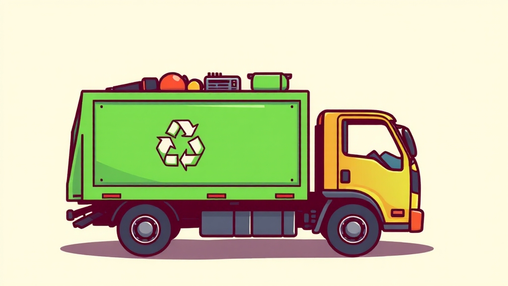 폐가전 회수 방법 및 추가 혜택 (cartoon 스타일)