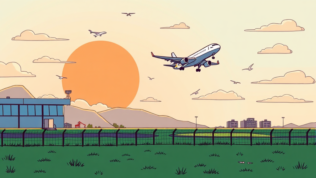 국내선 vs 국제선 차이점 (cartoon 스타일)