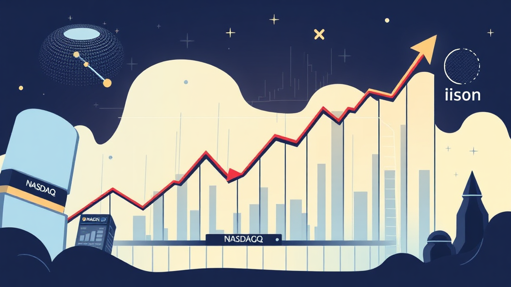 나스닥 100 완벽 분석: 실전 매매 전략과 시장 흐름 읽기 5 거래량 기반 나스닥 매매 전략: 시장의 언어 읽기 (illustration 스타일)