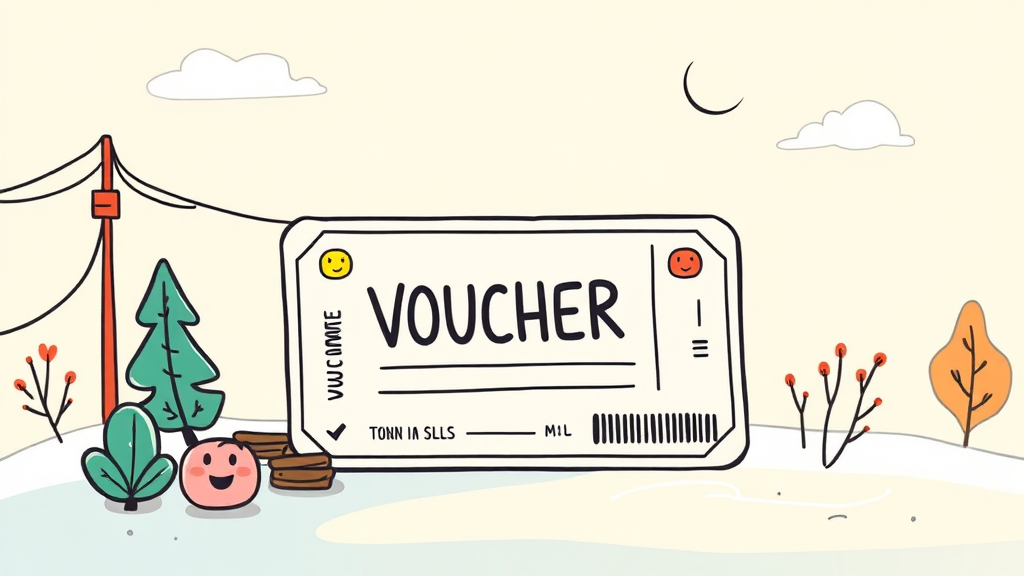 사용 기간 및 사용처 (illustration 스타일)