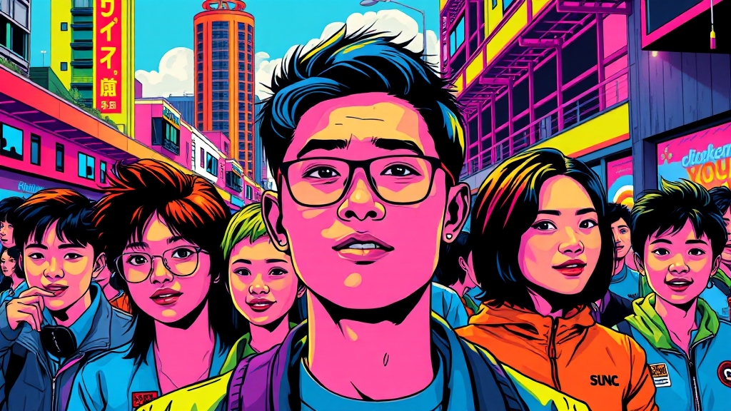청년복지포인트, 왜 중요할까요? (popart 스타일)