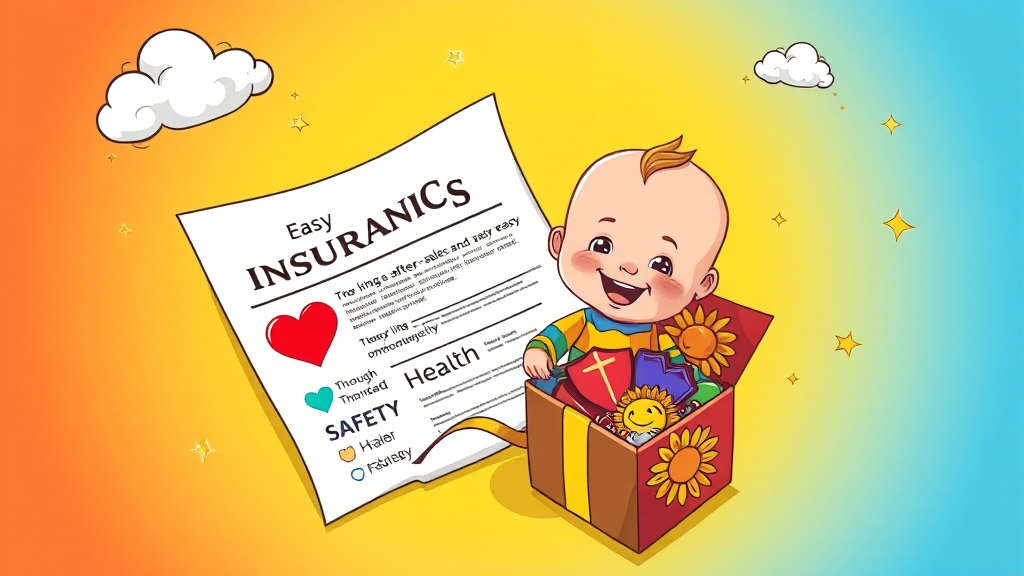 가입 후 관리 및 보험금 청구 (cartoon 스타일)