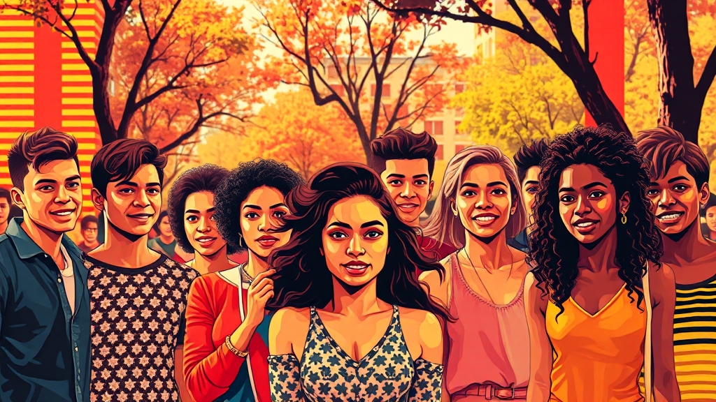 미취업 청년 신용 개선 지원 (popart 스타일)