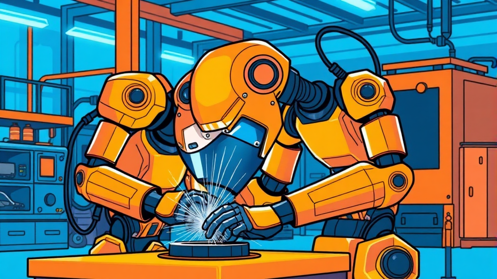 2026년 투자 전략: 주도주 분석 4 AI 휴머노이드 시장 동향 (cartoon 스타일)