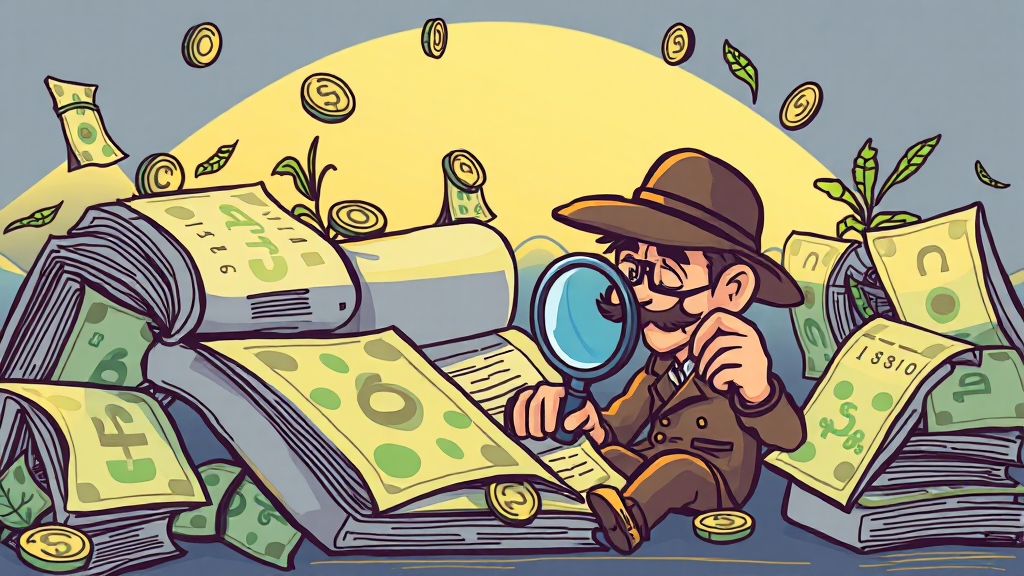 숨은 금융자산 발생 원인 (cartoon 스타일)