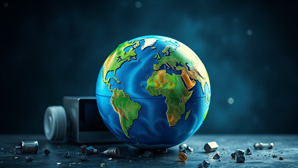 폐가전 무료 수거 완벽 가이드: 신청부터 환경 보호까지 8 폐전기전자제품 무료 수거, 환경 보호 효과는? (realistic 스타일)