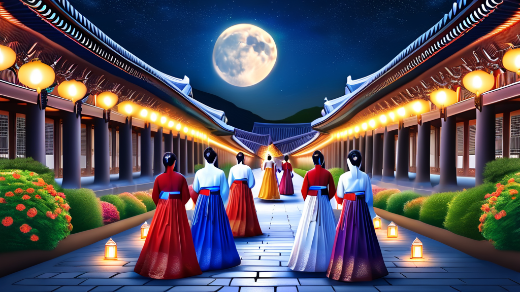 2026 창덕궁 달빛기행, 잊지 못할 경험 만들기 (realistic 스타일)