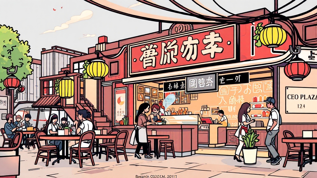 배민 사장님광장, 꿀팁 가득! (illustration 스타일)