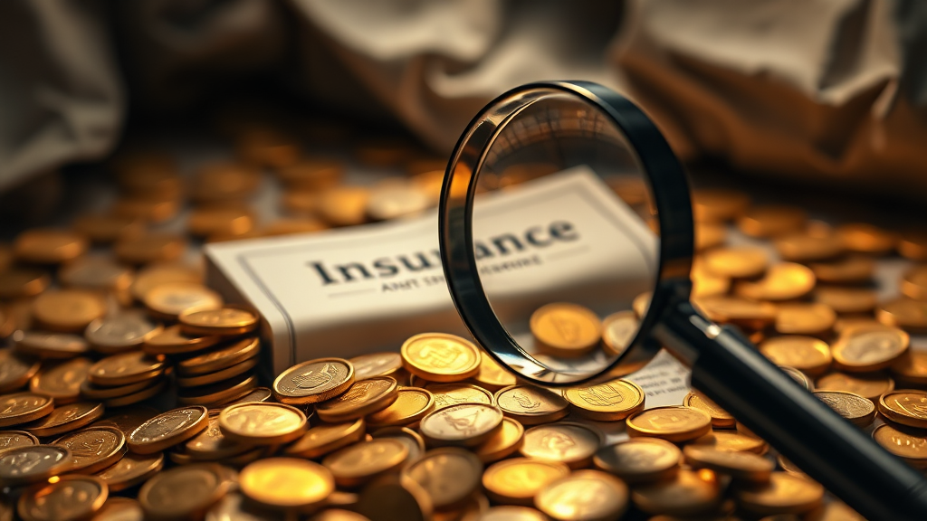 휴면 보험금 및 미청구 보험금 확인 (realistic 스타일)