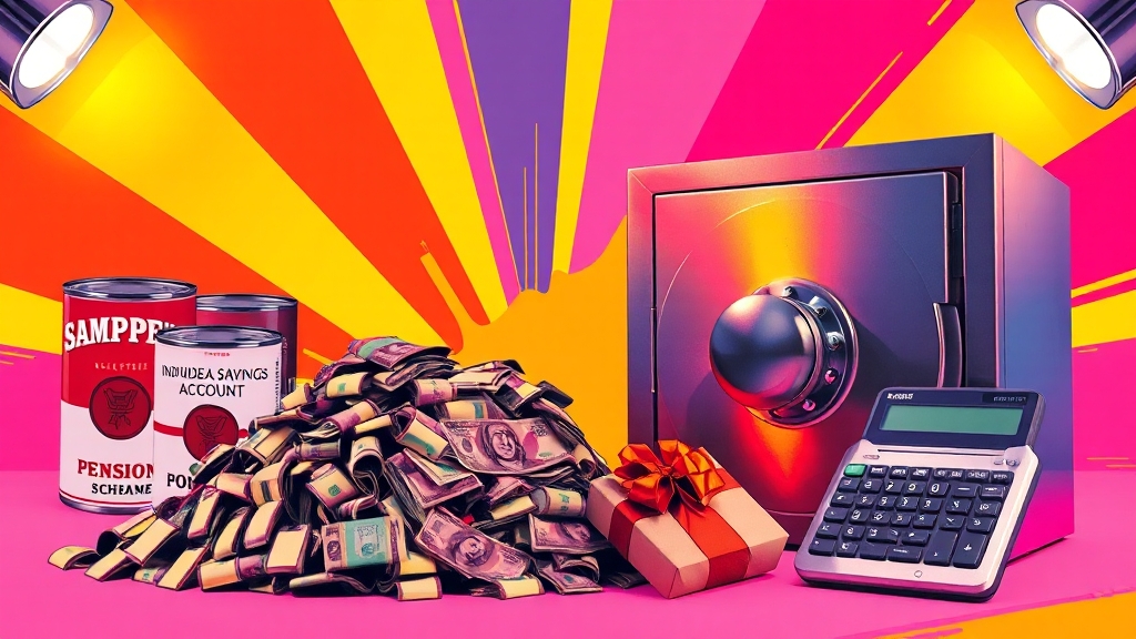 절세 전략, 놓치지 마세요! (popart 스타일)