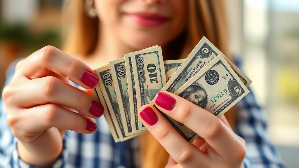 신용카드 현금서비스 이자 절약 꿀팁 (realistic 스타일)