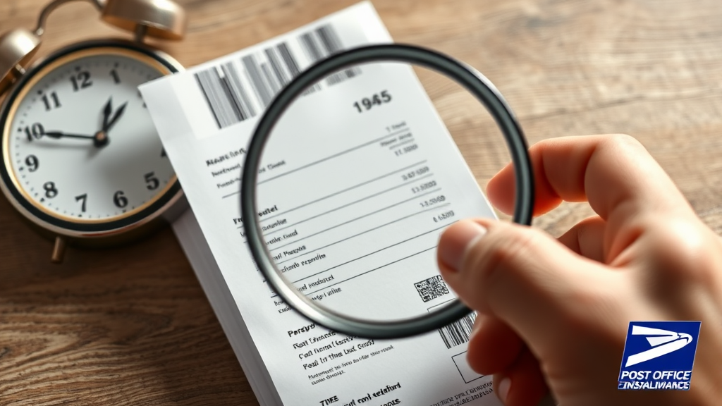 청구 시 유의사항 (realistic 스타일)