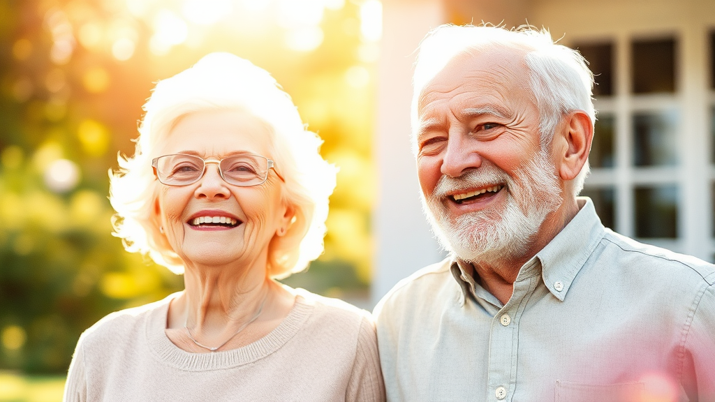 주택연금 장점과 단점 (watercolor 스타일)