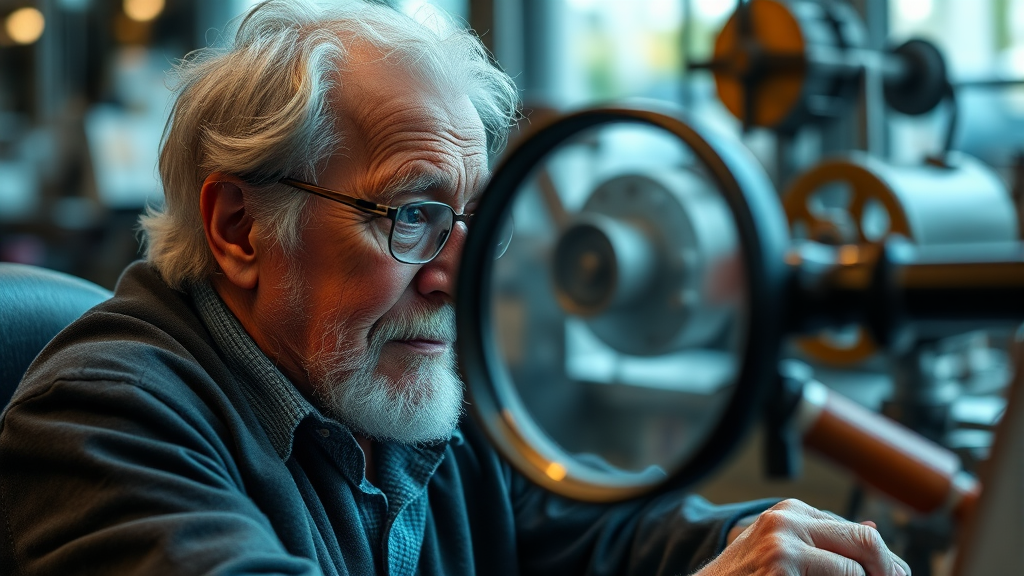 고령자 고용 문제와 해결 과제 (realistic 스타일)