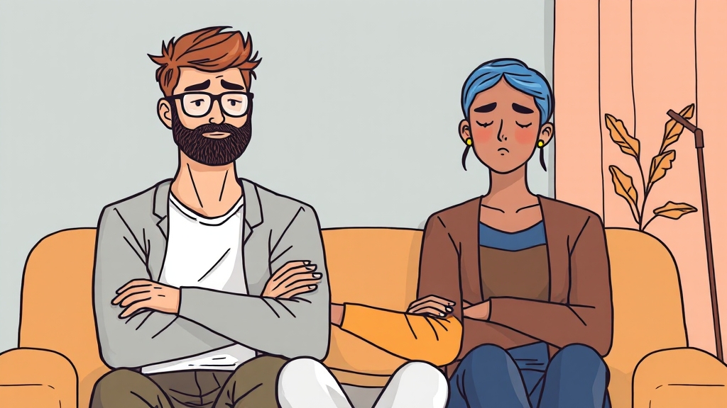 번아웃 점수 해석 (illustration 스타일)