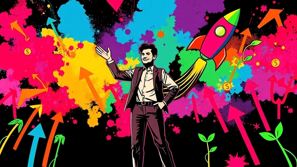새출발기금, 왜 필요할까요? (popart 스타일)