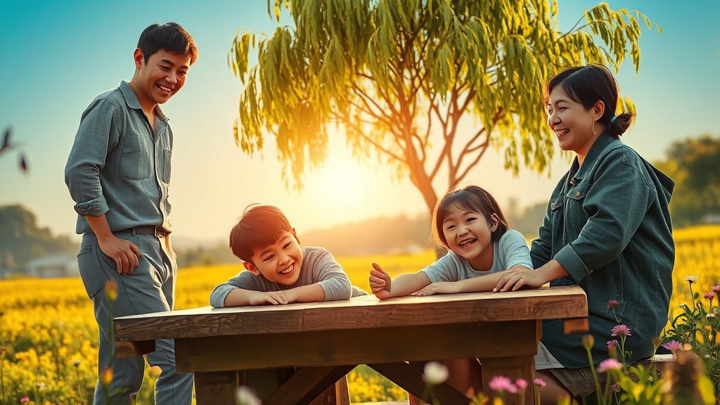전원일기: 시대와 의미 (realistic 스타일)