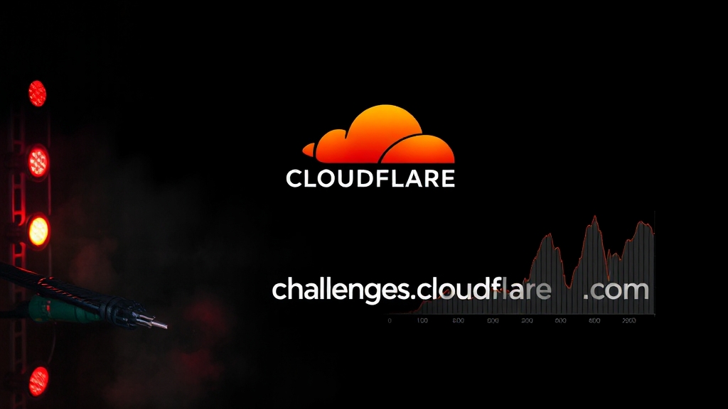 클라우드플레어 장애 원인 분석 (watercolor 스타일)