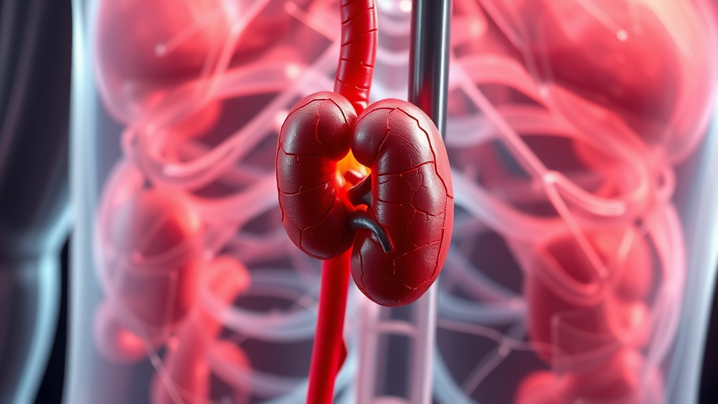 당뇨병성 신장 질환이란? (realistic 스타일)