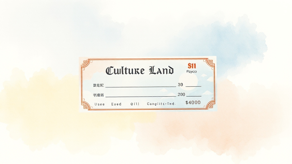 2025년 컬쳐랜드 현금화 최신 방법 총정리: 수수료 비교부터 주의사항까지 3 컬쳐랜드 현금화 3가지 방법 (watercolor 스타일)