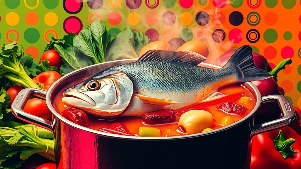 대구탕, 끓이는 순서! (popart 스타일)