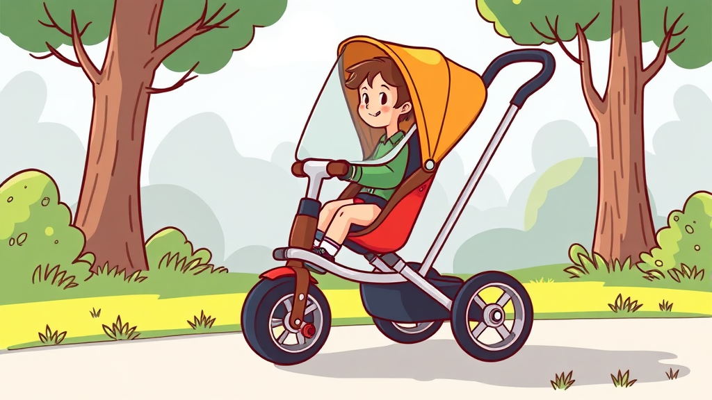 올보르 트라이크, 안전성과 휴대성을 모두 잡다 (cartoon 스타일)