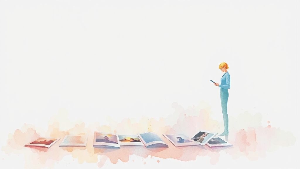 SNS 계정, 꼼꼼하게 관리하기 (watercolor 스타일)