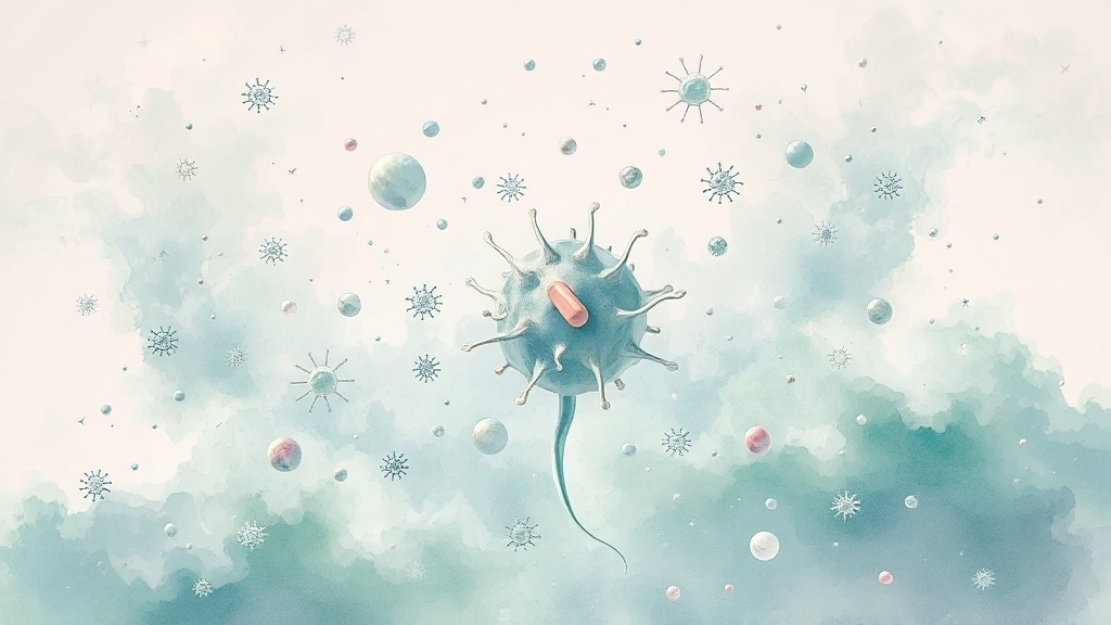 설사란 무엇일까요? (watercolor 스타일)