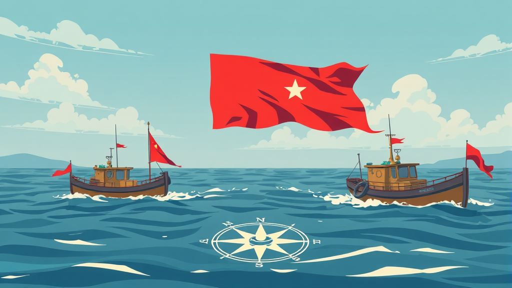 중국과의 대화 노력과 한계 (illustration 스타일)