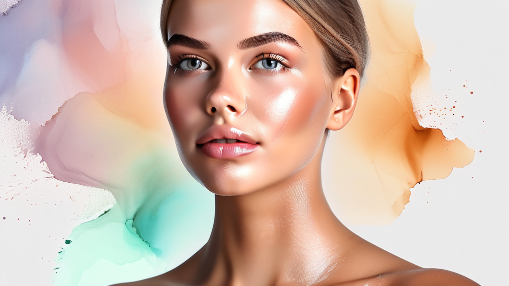 침샘 보톡스, 궁금증을 해결해 드립니다 (watercolor 스타일)