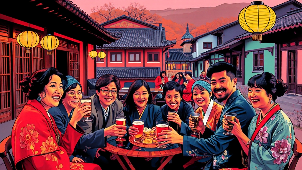 전주에서만 맛볼 수 있는 특별함 (popart 스타일)