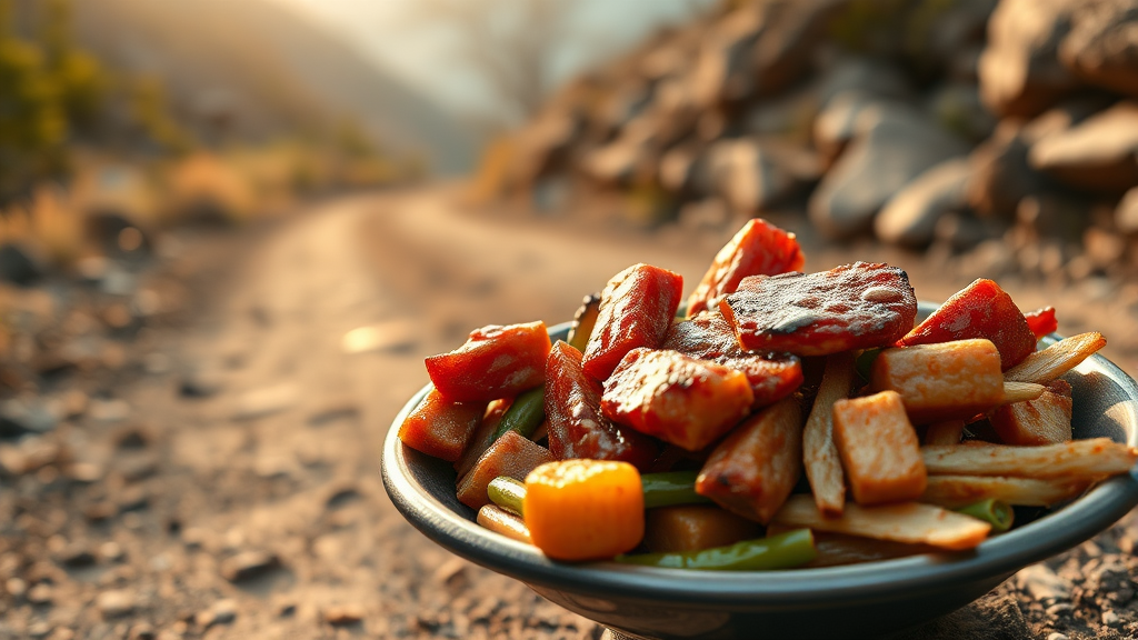 오룡지구 주민 추천 맛집 코스 (realistic 스타일)