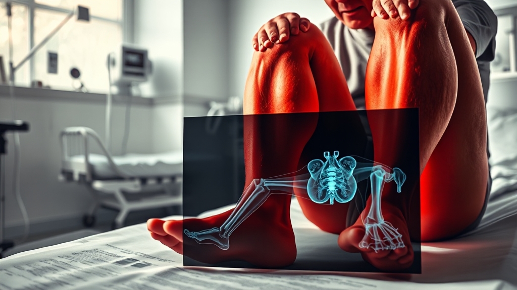 병원 방문이 필요한 경우 (realistic 스타일)