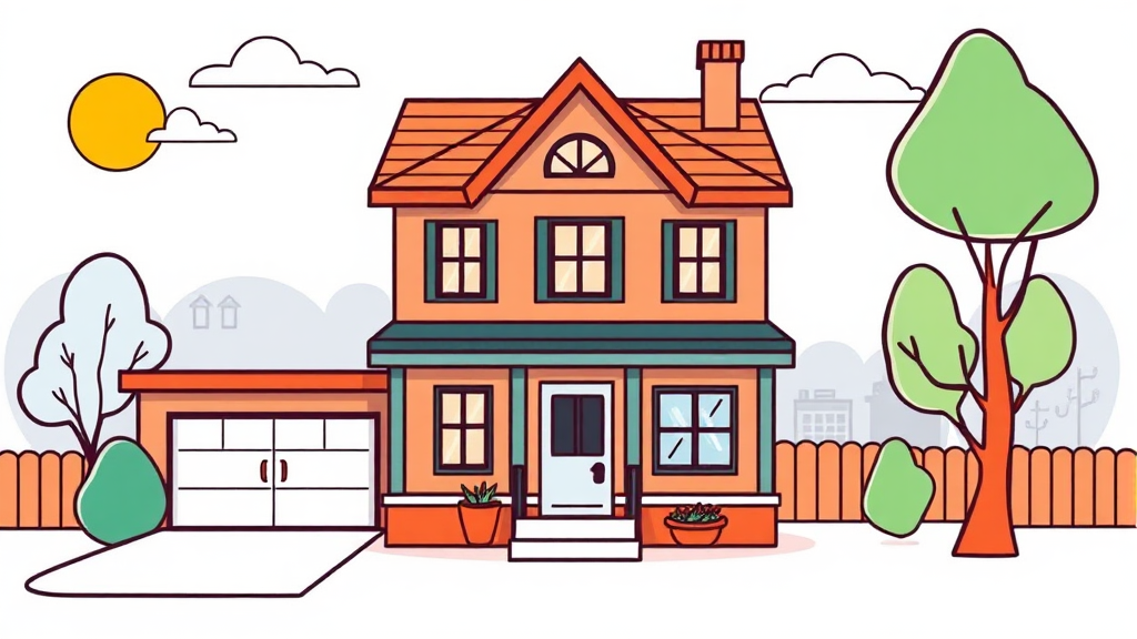 다주택자 대응 전략: 절세 및 매도 방안 (cartoon 스타일)