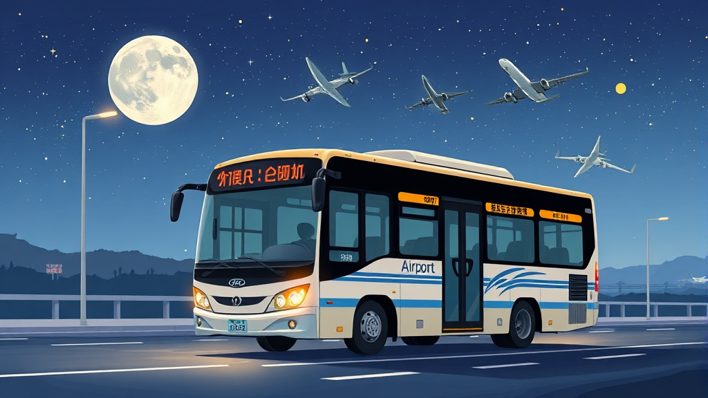 공항버스 요금 상세 안내 (illustration 스타일)