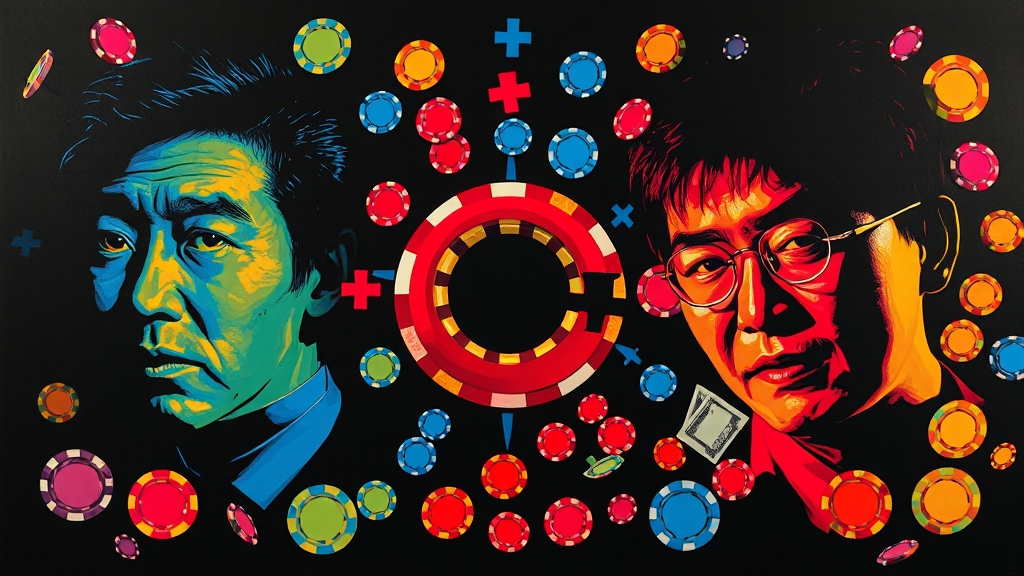 주요 배우들의 캐릭터 심층 분석 (popart 스타일)