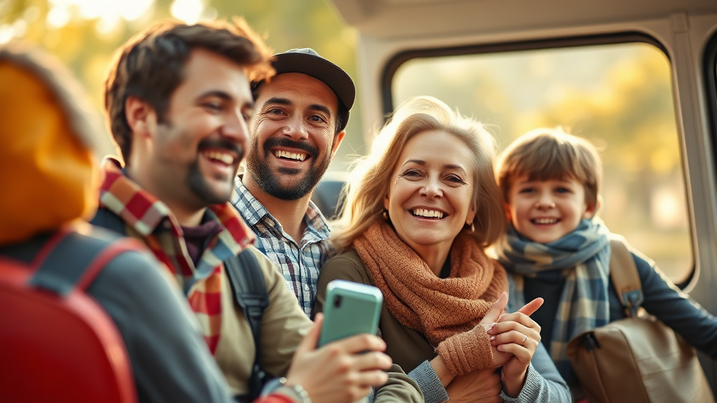 가족 마일리지 제도 활용 (realistic 스타일)