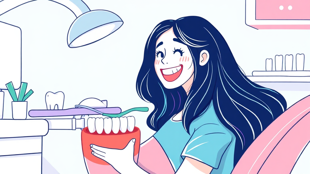 스케일링, 언제 받는 게 좋을까? (illustration 스타일)