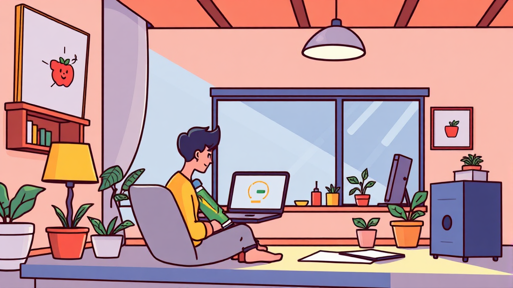 신청 방법 안내 (cartoon 스타일)