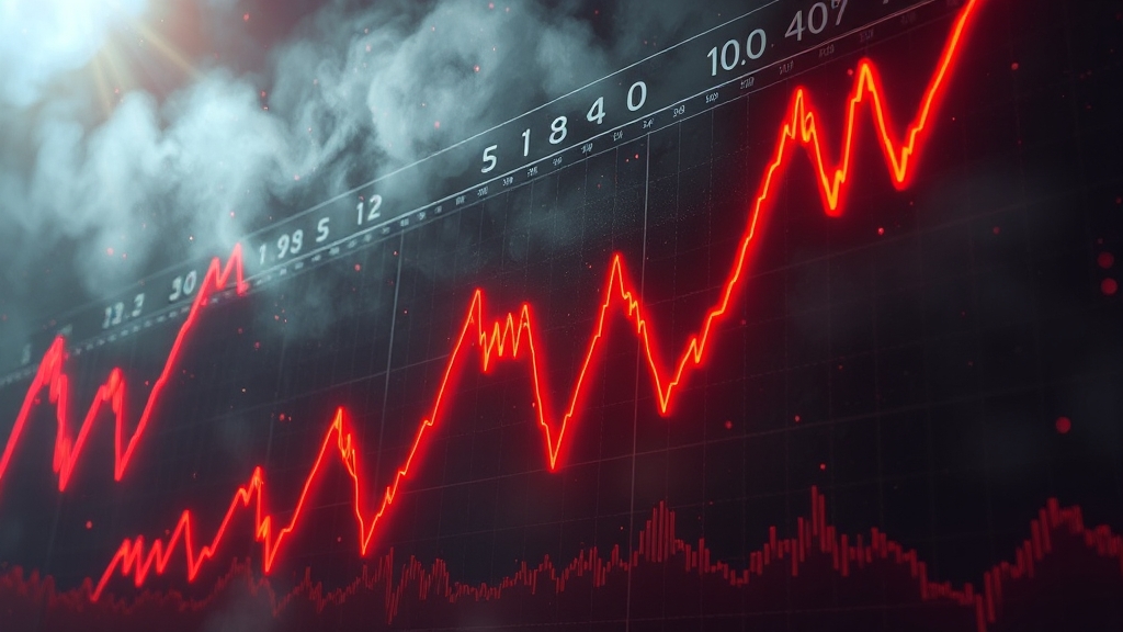 코스피 폭락, 무엇을 의미할까요? (realistic 스타일)