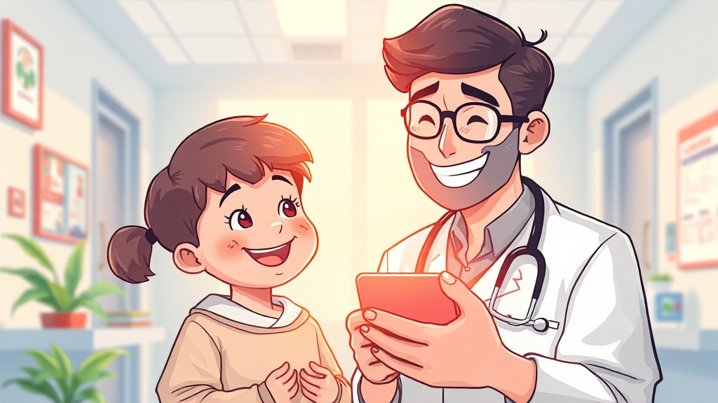 최신 건강 정보 제공 (illustration 스타일)