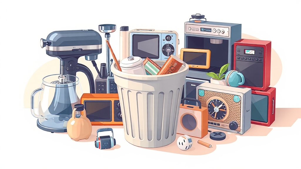 무료수거 대상 품목은? (illustration 스타일)