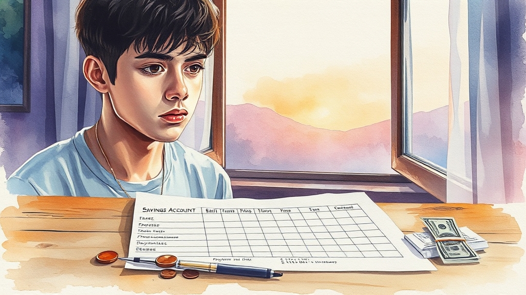 중도 해지 조건 및 주요 유의사항 (watercolor 스타일)