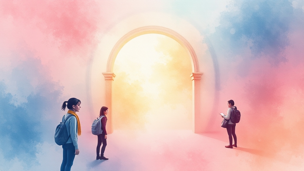 2026 정시 지원 전략 및 주요 일정 (watercolor 스타일)