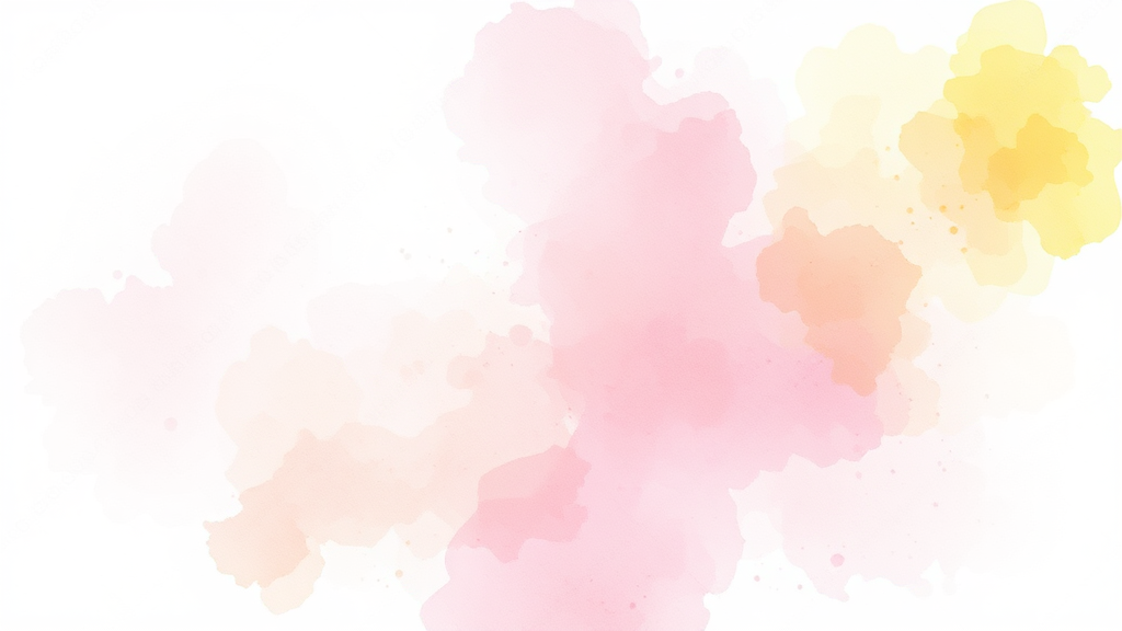 오늘의 운세와 주간운세: 일상 속 긍정 에너지 충전 (watercolor 스타일)