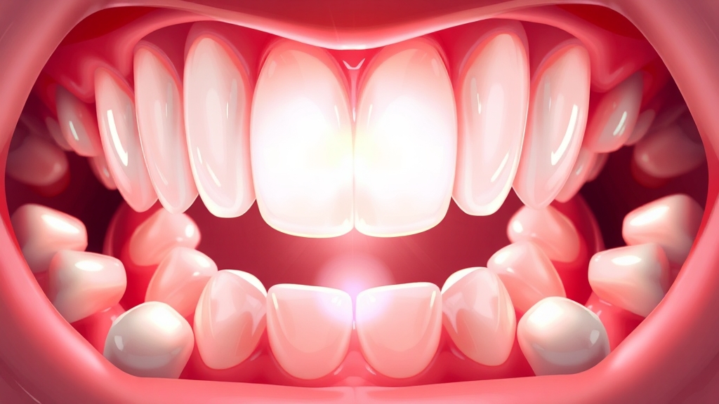 잇몸 건강, 꾸준한 관리가 중요해요! (illustration 스타일)